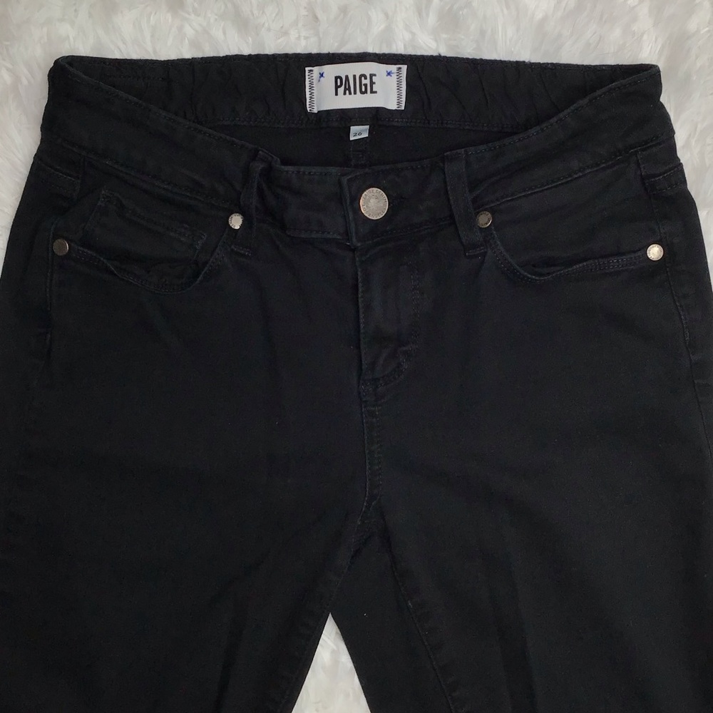 PAIGE Black Skinny Jeans